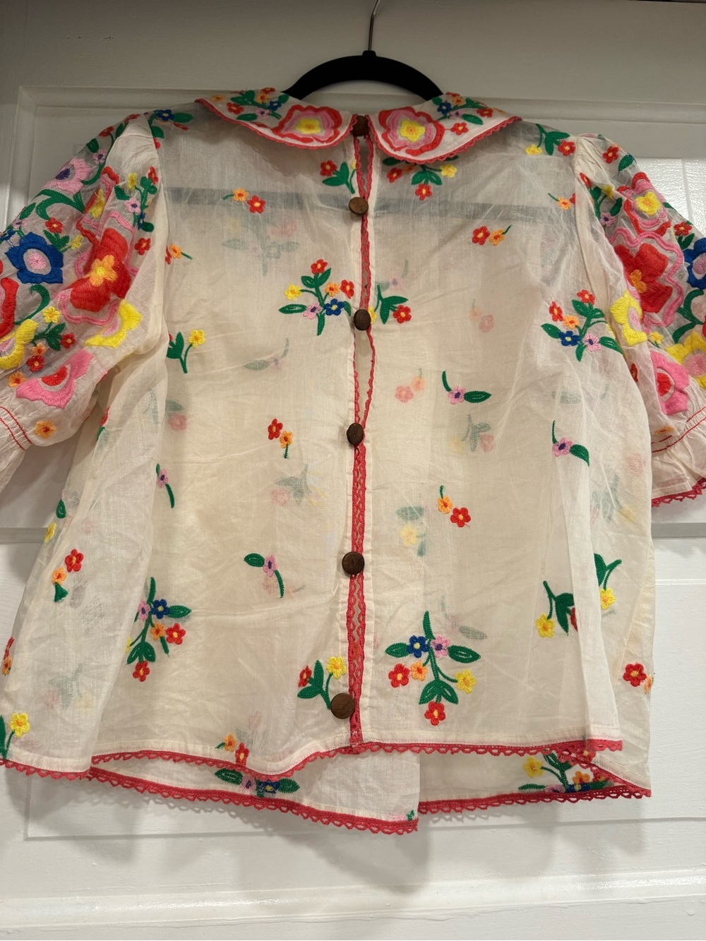 Free People Flowers of Love Top - Picture 3 of 6